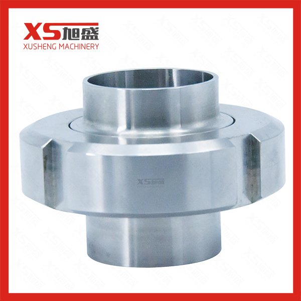 Espejo higiénico de acero inoxidable SS316L pulido DIN11851 Unión