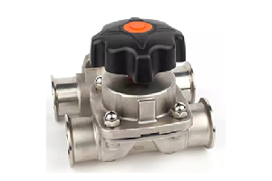 v&aacute;lvula de diafragma sanitaria