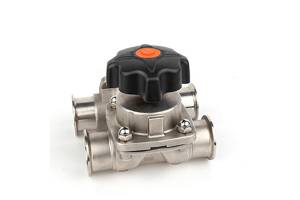 ¿Cuál es la importancia de la válvula de diafragma sanitaria SS316L?