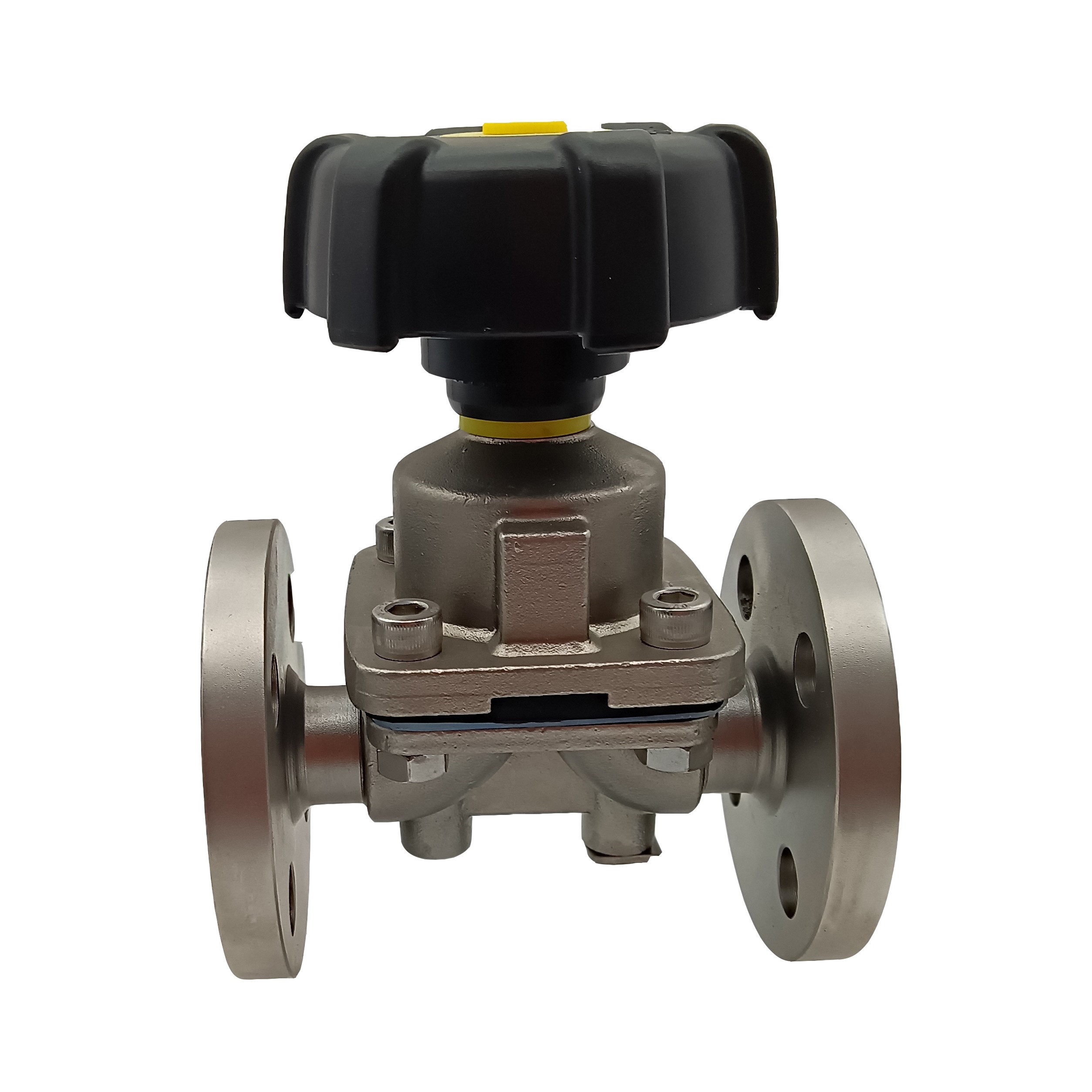 2 pulgadas 50.8 mm de alta calidad Hygienic Hygienic Acero inoxidable SS316L SMS Válvula de diafragma recta de extremo recto