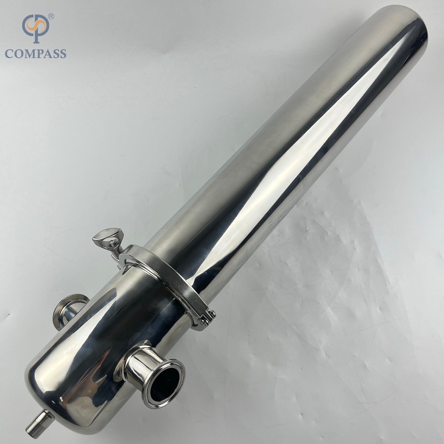 Filtro de vapor sanitario con carcasa de acero inoxidable y elemento de filtro plisado 1.5 'SS316L