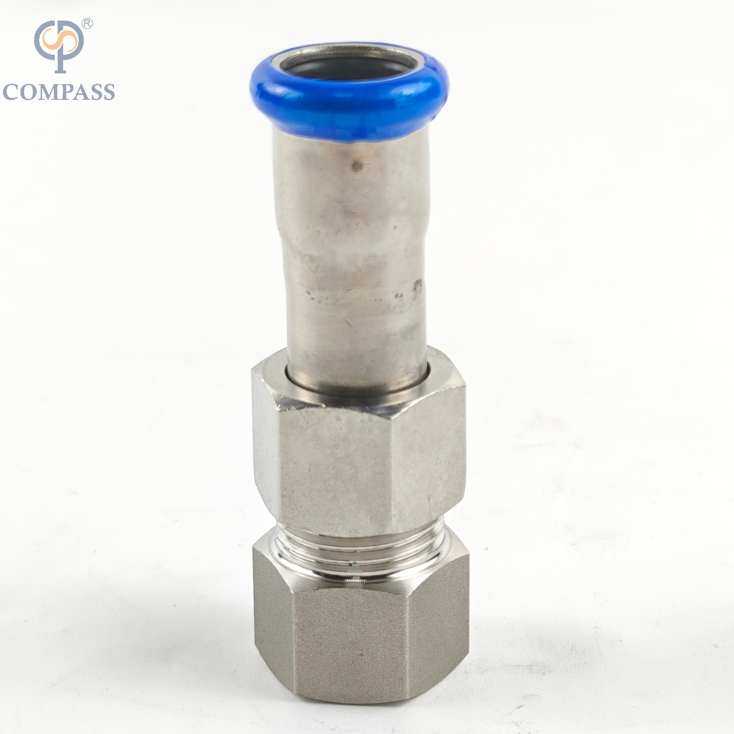 DN15 acero inoxidable sanitario SS304 BS Single Snwen unión roscada hembra