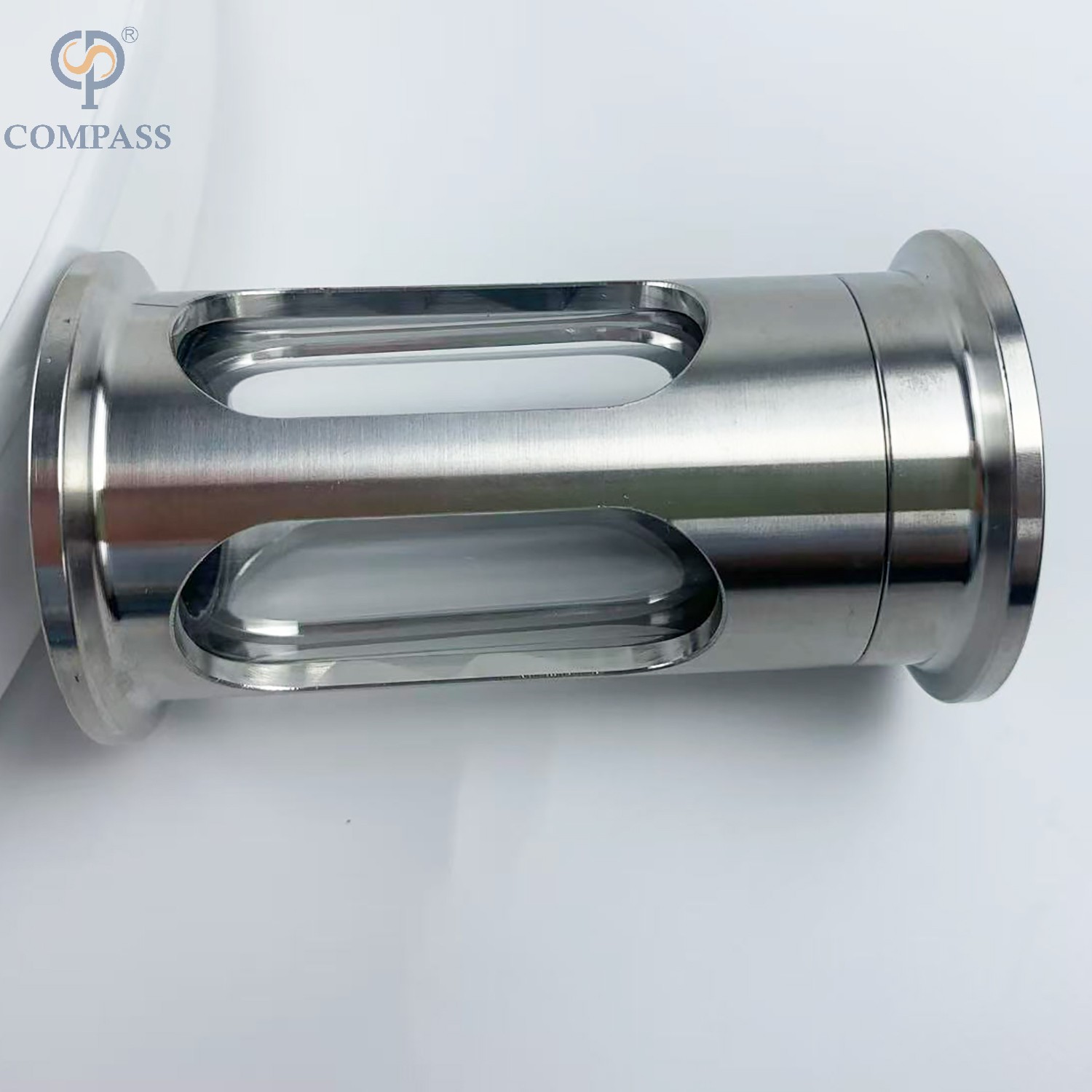 DN15 Vidrio de abrazadera compacta de acero inoxidable de acero inoxidable
