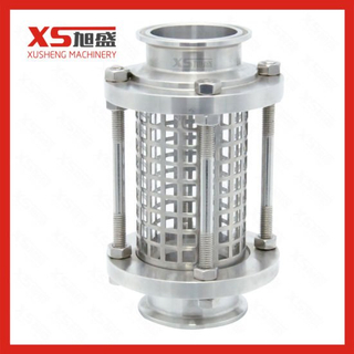 Mirilla Triclamp de saneamiento de acero inoxidable Ss304 de 3,5 "