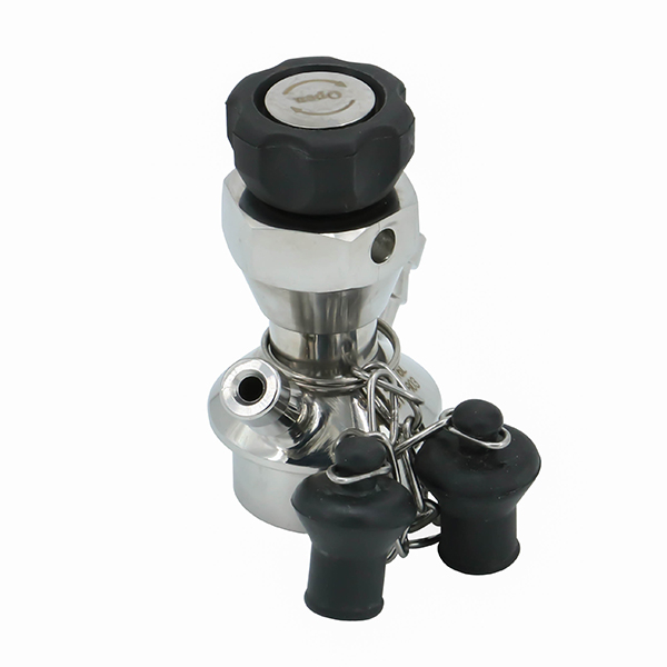 Válvulas de muestreo estériles para microbiología sanitaria Keofitt de acero inoxidable