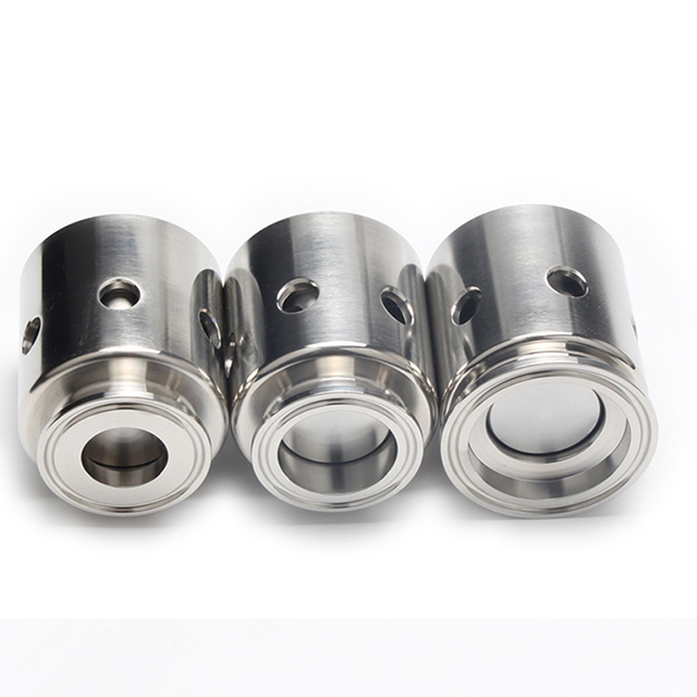 Respiradero de abrazadera de tanque de presión ajustable de acero inoxidable sanitario