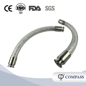 MANGUERA ESPIRAL TRANSPARENTE DE GRADO ALIMENTARIO SANITARIO DE 1,5 PULGADAS -24 PULGADAS