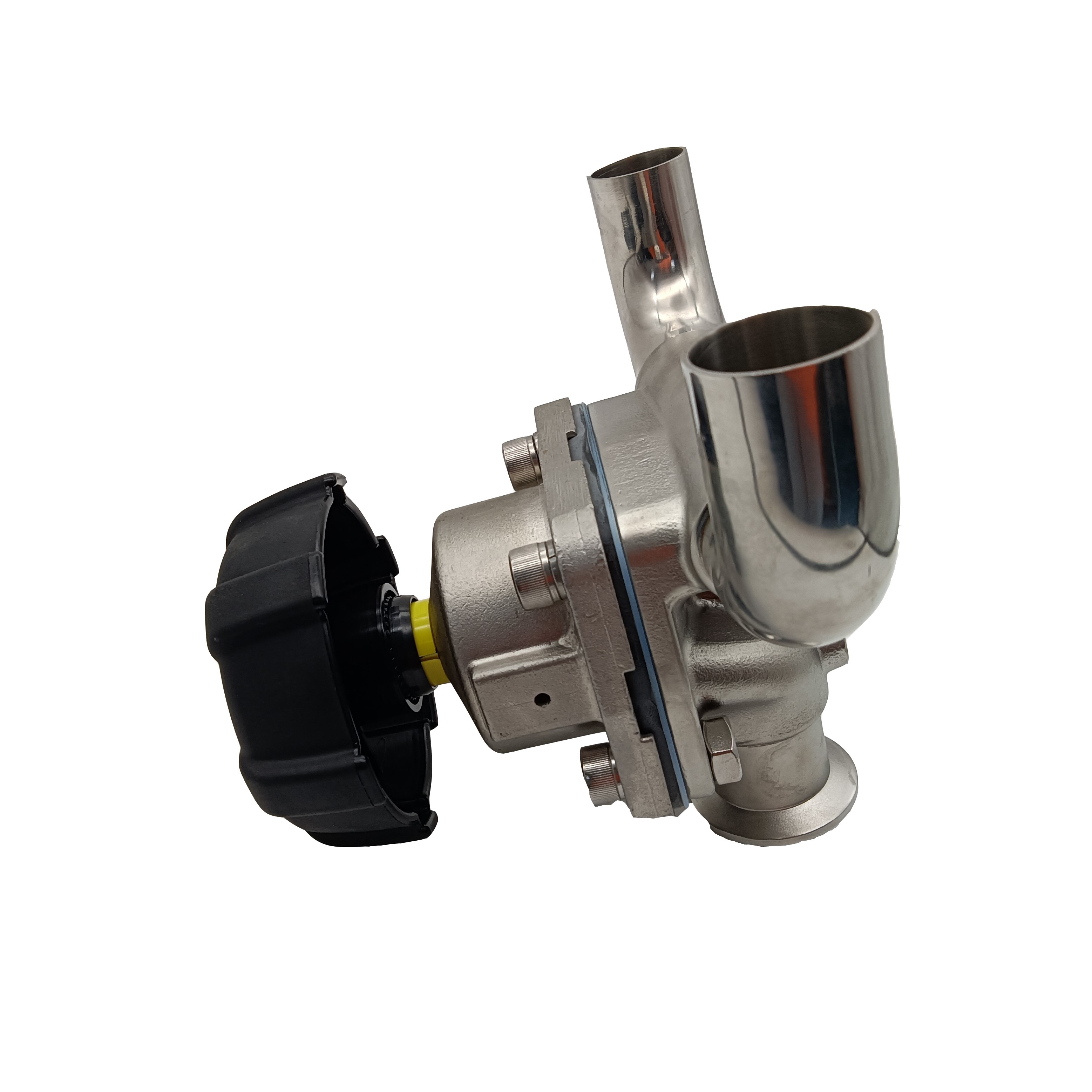 1/2 pulgada 12.7 mm de alta calidad Hygienic Hygienic Acero inoxidable SS316L SMS Cuesta de Diafragma de Type Diafragma Vavle 