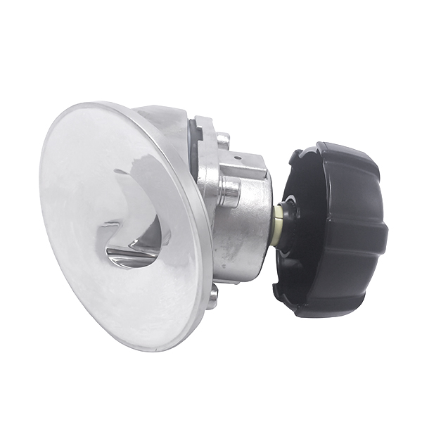 1 1/2 pulgada 38.1 mm de alta calidad Hygienic Hygienic Acero inoxidable SS316L Manual SMS Cuesta Tank Bottom Diafragm Vavle con mango de plástico
