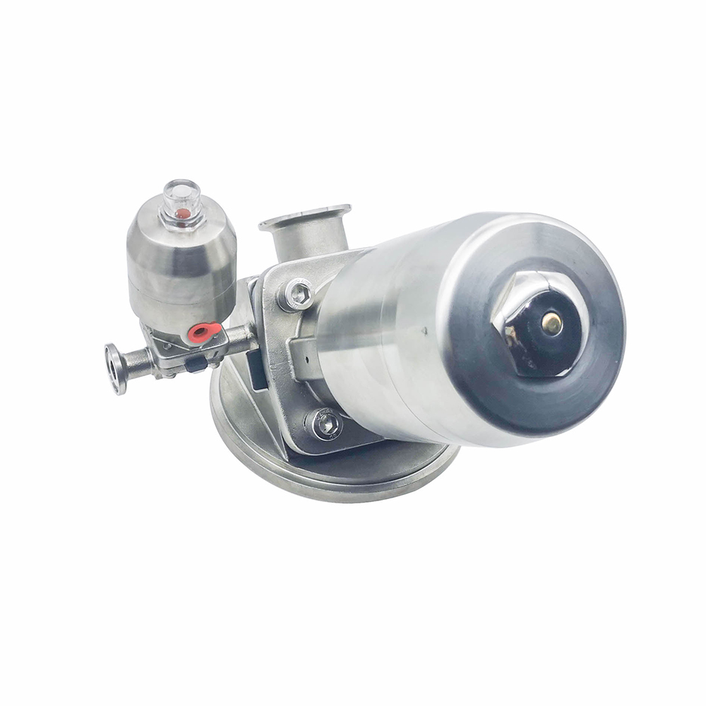 1/2 pulgada 12.7 mm de alta calidad Higiénica acero inoxidable SS316L SMS Tanque de soldadura Diafragma del fondo Vavle