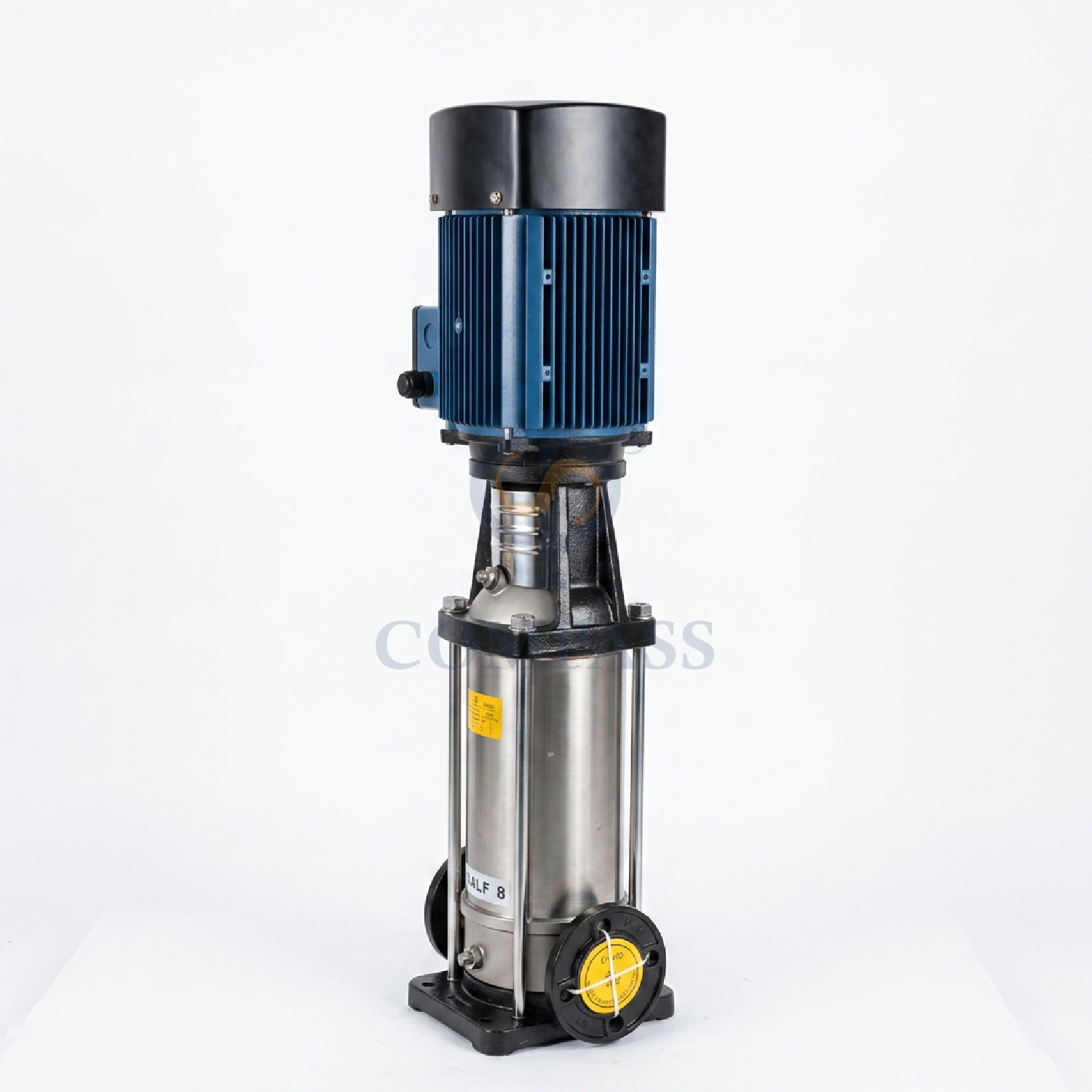 4kw CDLF8-100 Acero inoxidable sanitario SS304 4000 litros/h PN25 Bomba centrífuga multietapa vertical con extremo de brida con buen precio