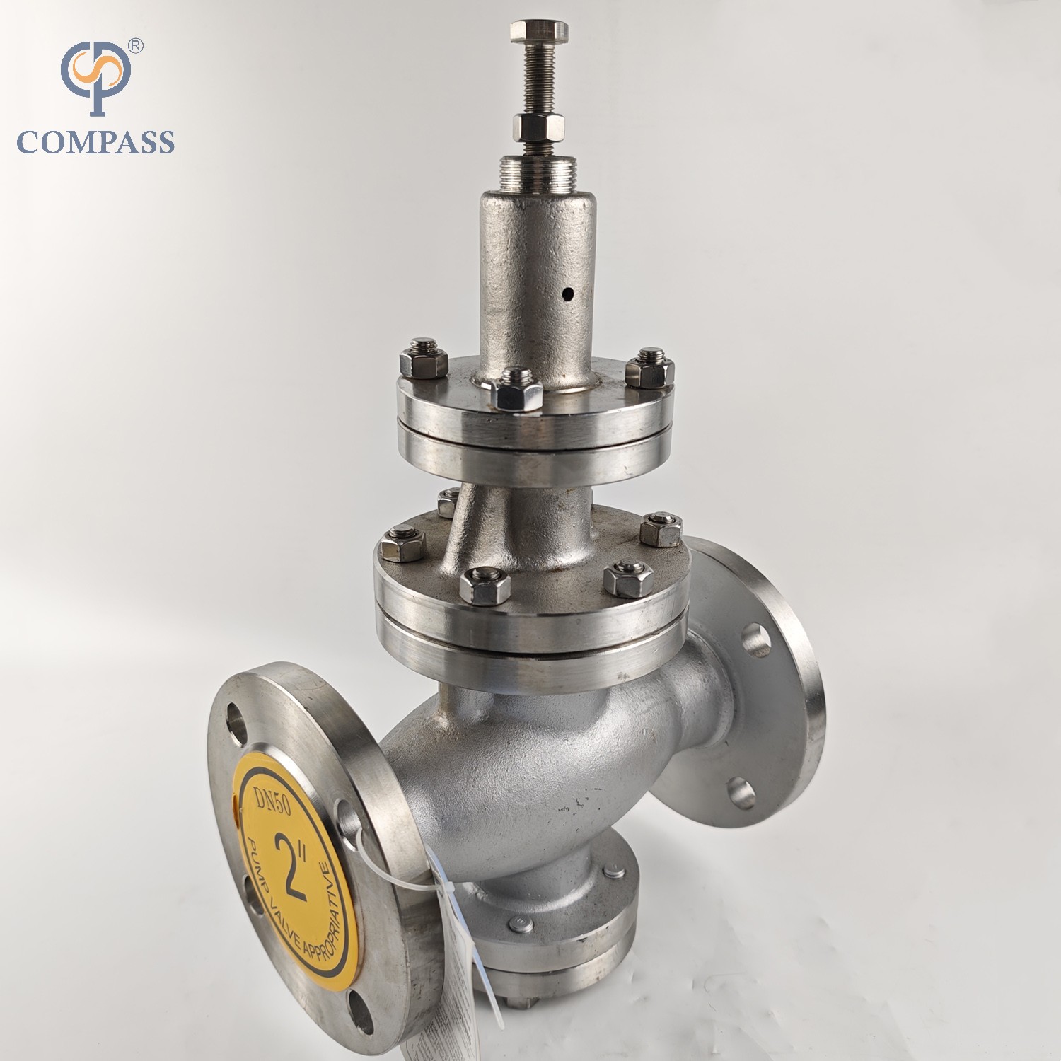 Válvula de alivio de brida de acero inoxidable de acero inoxidable DN50
