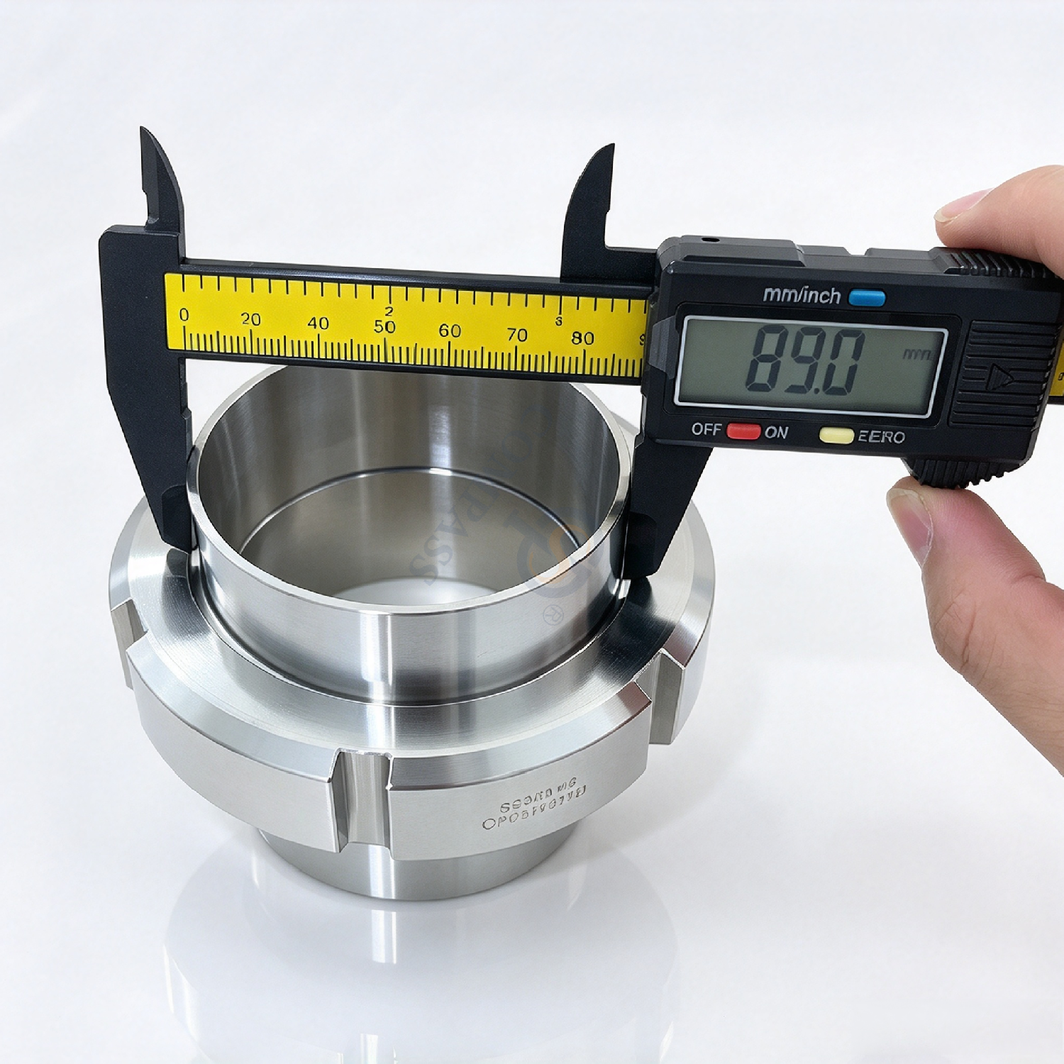Unión completa ISO OD88.9MM 3 pulgadas SS304 para el procesamiento de alimentos y bebidas