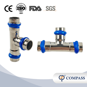 DN15 acero inoxidable sanitario SS304 Igual