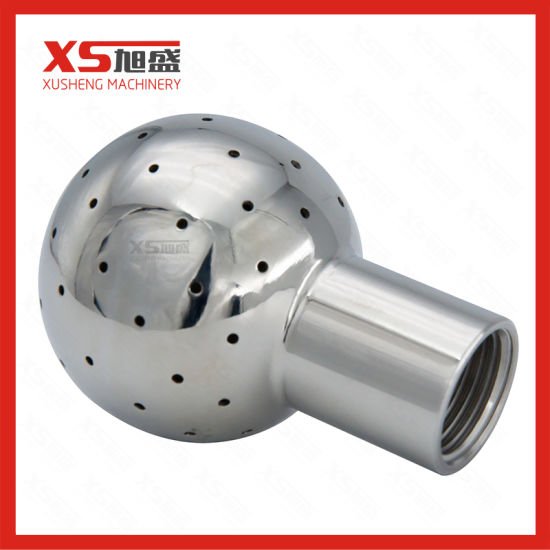 "Ss304 Saneamiento de acero inoxidable Rosca hembra Tanque CIP Spray Ball"