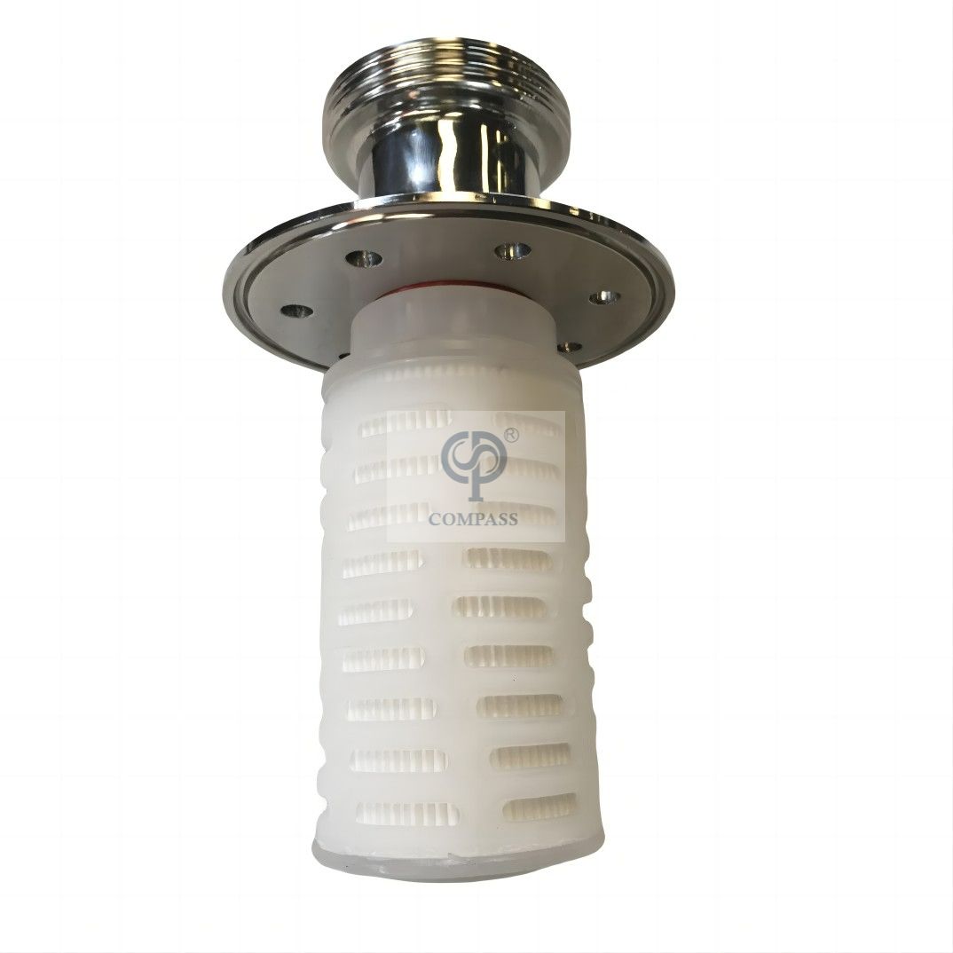 Válvulas sanitarias del respirador del respiradero de aire del acero inoxidable SS304 SS316L con el parte movible de PTFE 