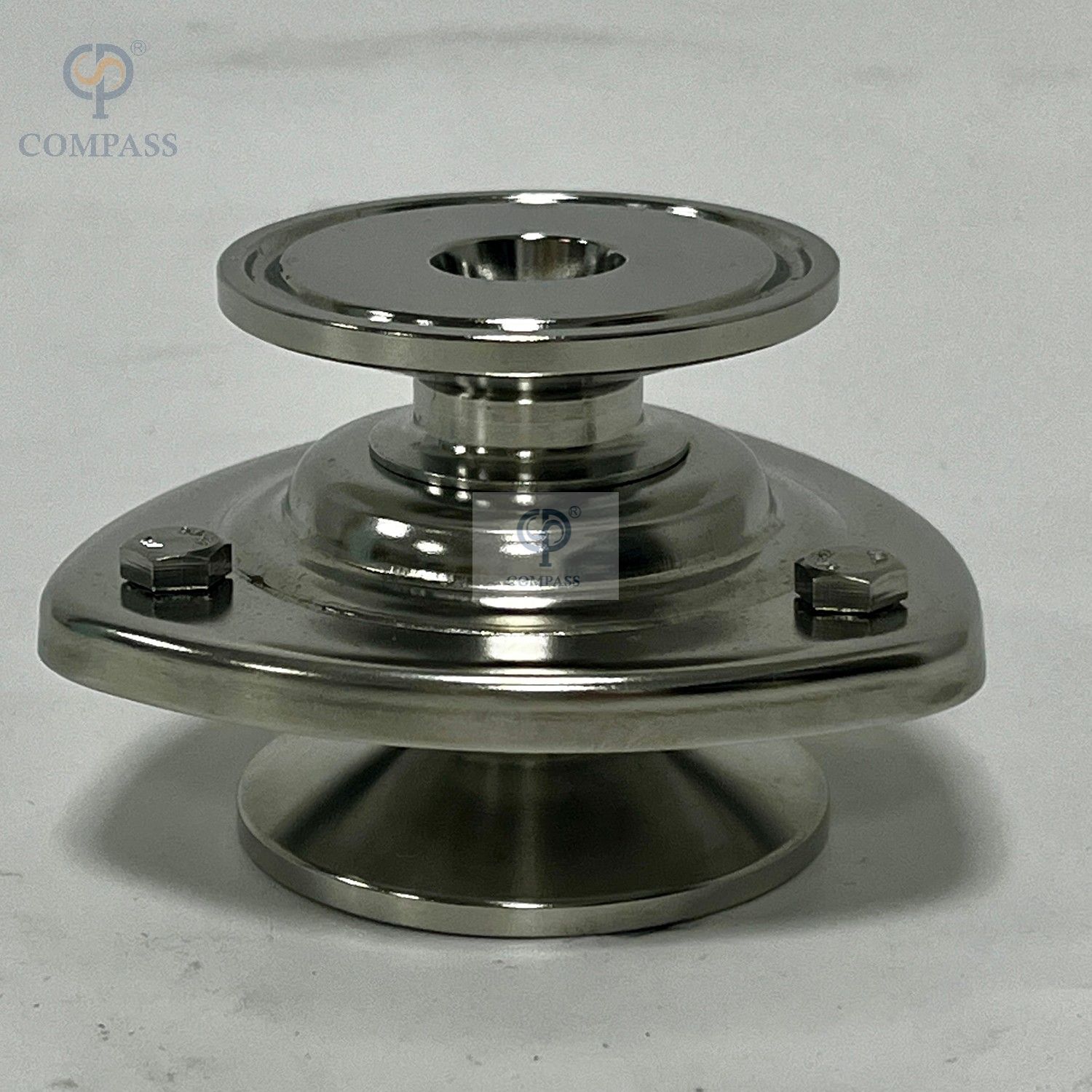 Trampas de vapor de acero inoxidable SS316L de 12,7 mm TC50,5 mm con junta de PTFE