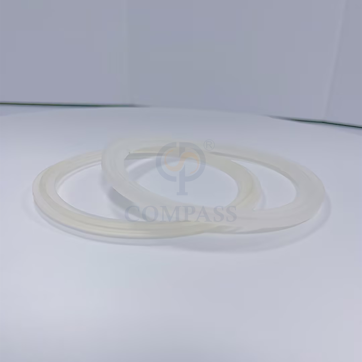 Gran oferta Universal 2 pulgadas TC 64MM higiene sanitaria grado alimenticio SMS aséptico Tri abrazadera junta de silicona transparente con tapa de brida