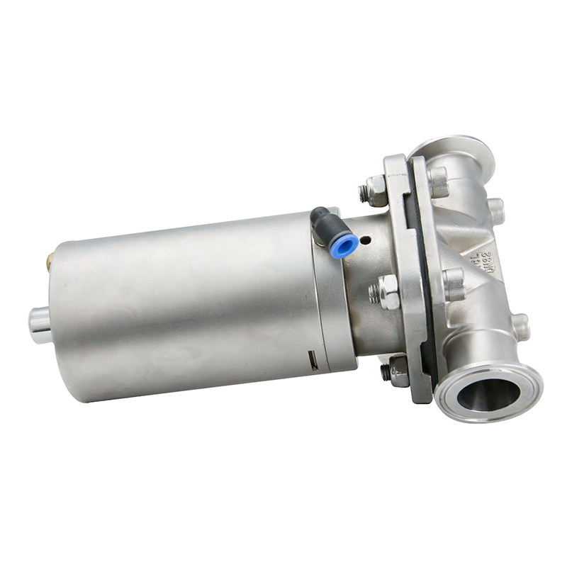 1/2 pulgada 12.7 mm de alta calidad Higiénica Higiénica Acero inoxidable SS316L SNUMADO SMS DIAFRAGM VAVLE 
