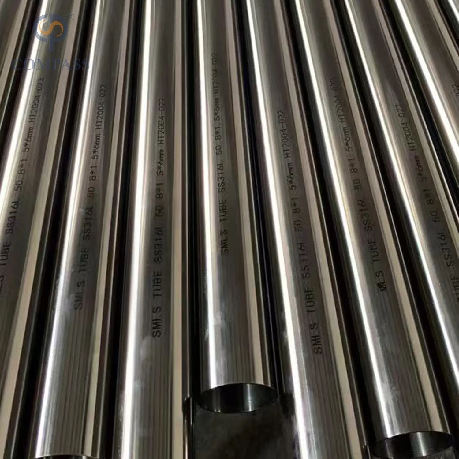 38.1 mm de 1.5 pulgadas Fábrica de grado Precio al por mayor de acero inoxidable higiénico ss304 Tubo redondo sin costuras con esmalte espejo