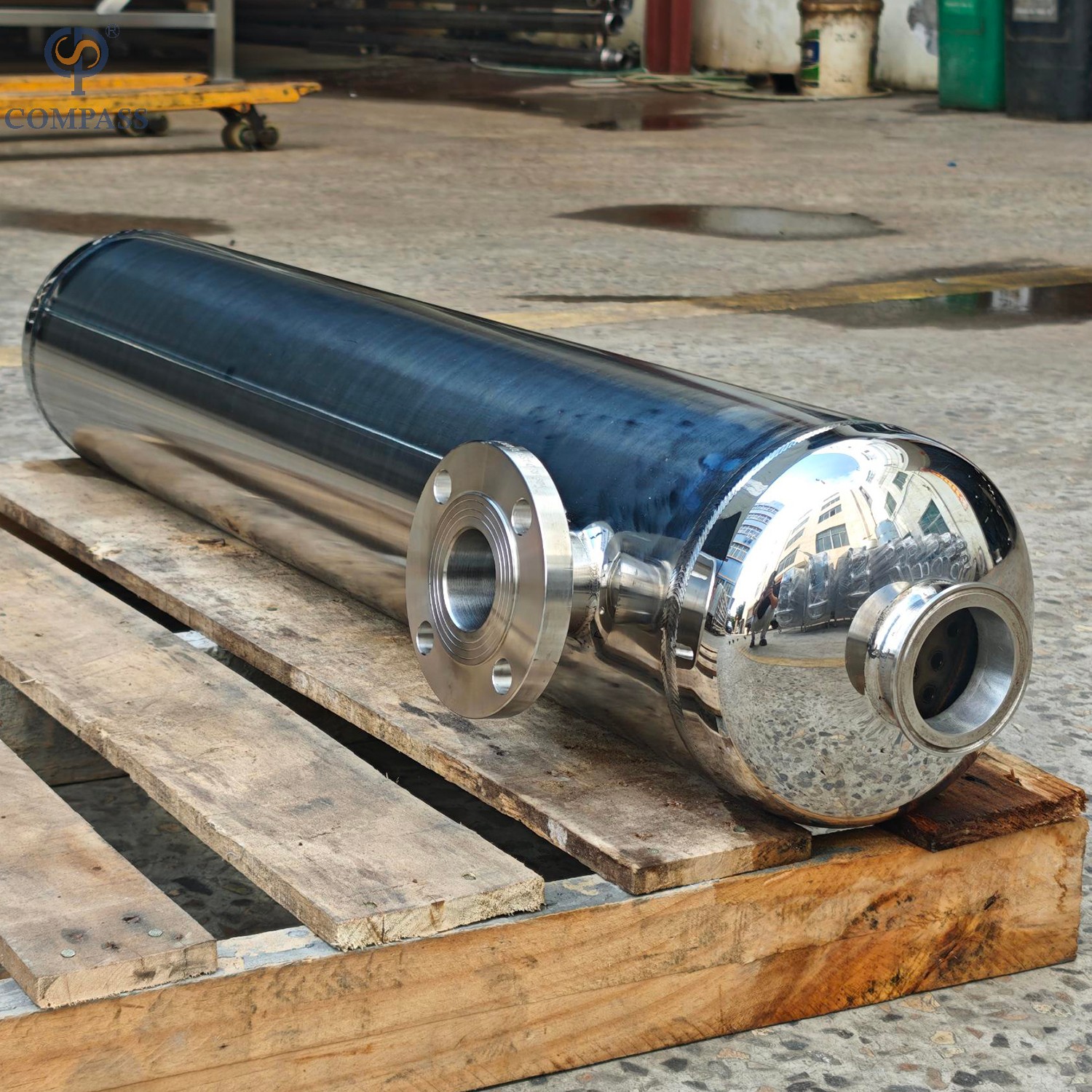 Intercambiador de calor de tubo en espiral de calidad alimentaria SS304