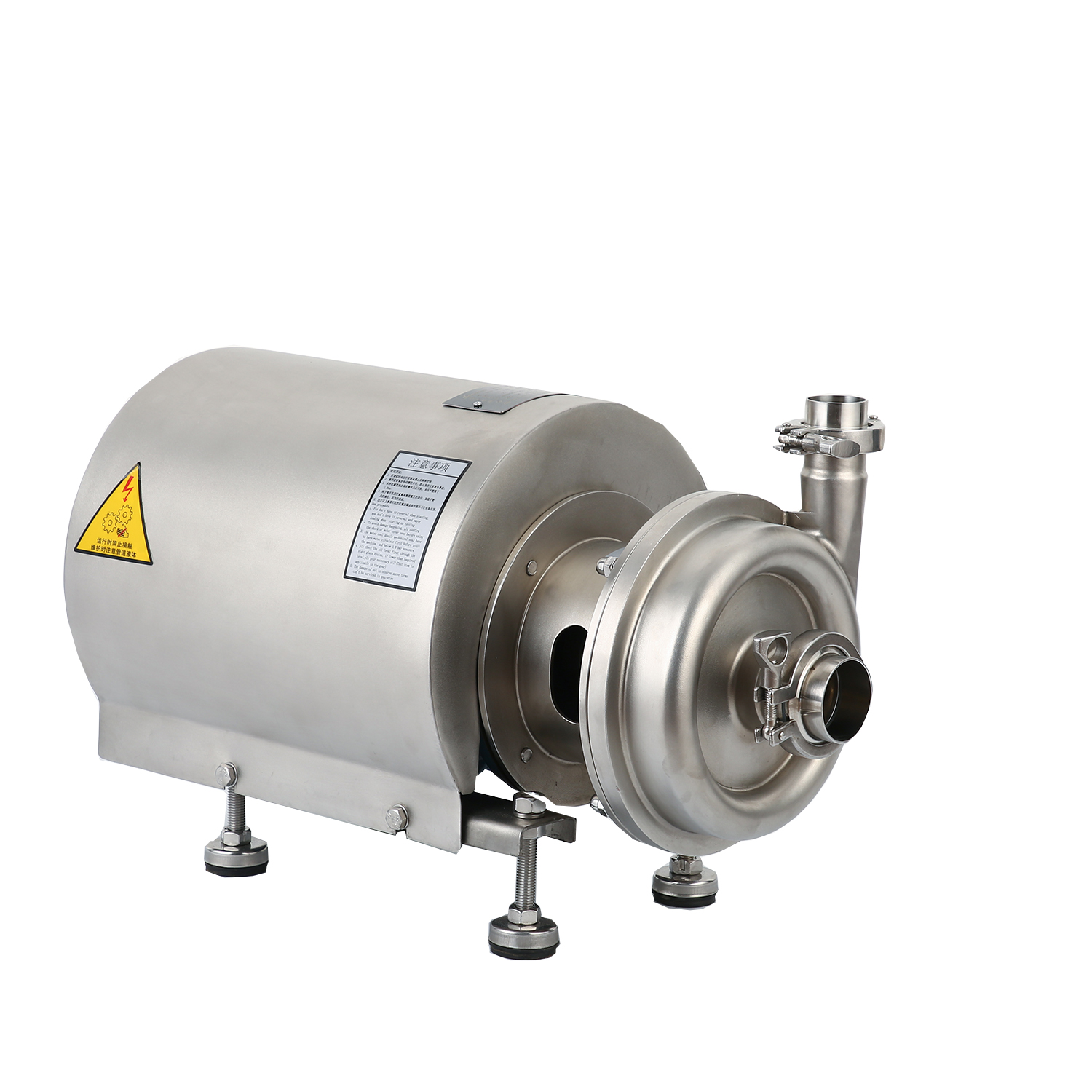 KSCP-14-50-5.5 Higiénico sanitario Acero inoxidable Cubierta redonda sanitaria Bomba centrífuga con sello mecánico único+Fase única