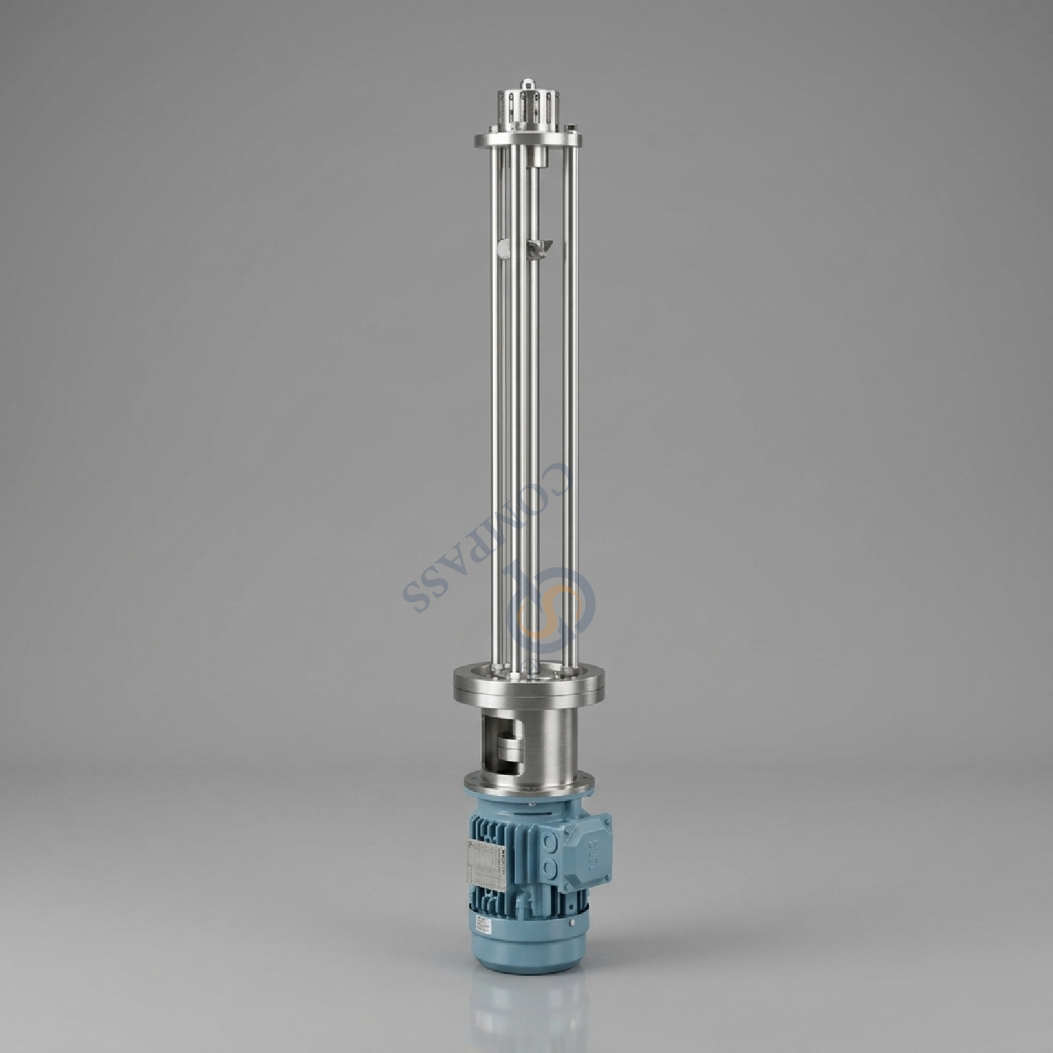 Emulsionante de dispersión intermitente de alto cizallamiento SS316L 2.2KW para mezclar pigmentos