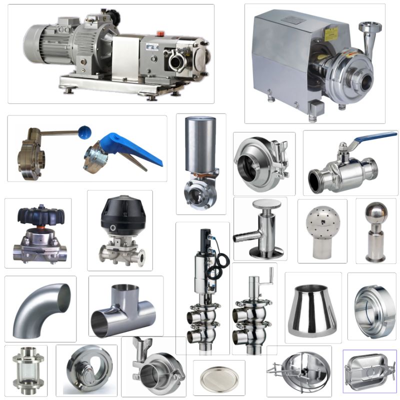 SS304 SS304 SS316L de acero inoxidable SS304 V&aacute;lvulas de muestreo de triclamp