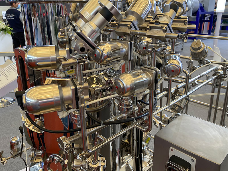 V&aacute;lvula sanitaria-diafragma4 v&aacute;lvula 