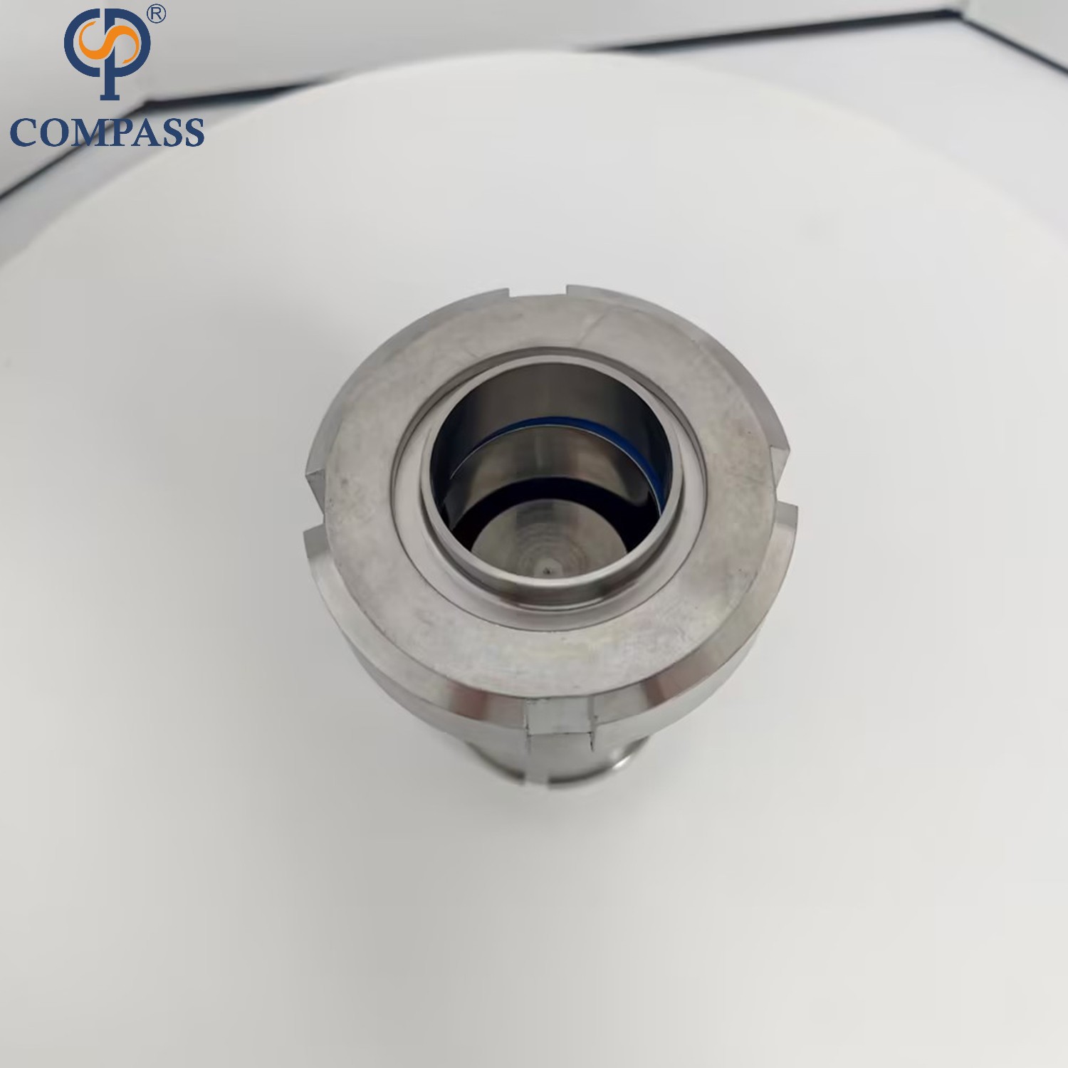 Válvula reductora de presión de acero inoxidable sanitario SS304 de 1 pulgada de alta calidad, válvulas de alivio de presión de vacío con extremo de unión ajustable SMS