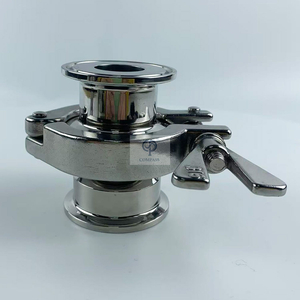 Tri trampas de vapor del extremo de la abrazadera del saneamiento de TC50.5MM DN25 SS316L