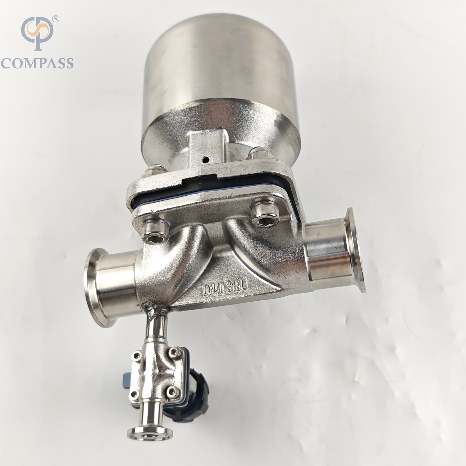 38.1 mm × 1/2 'SS316L SNUMAT SMS CLAMP DIAFRAGM