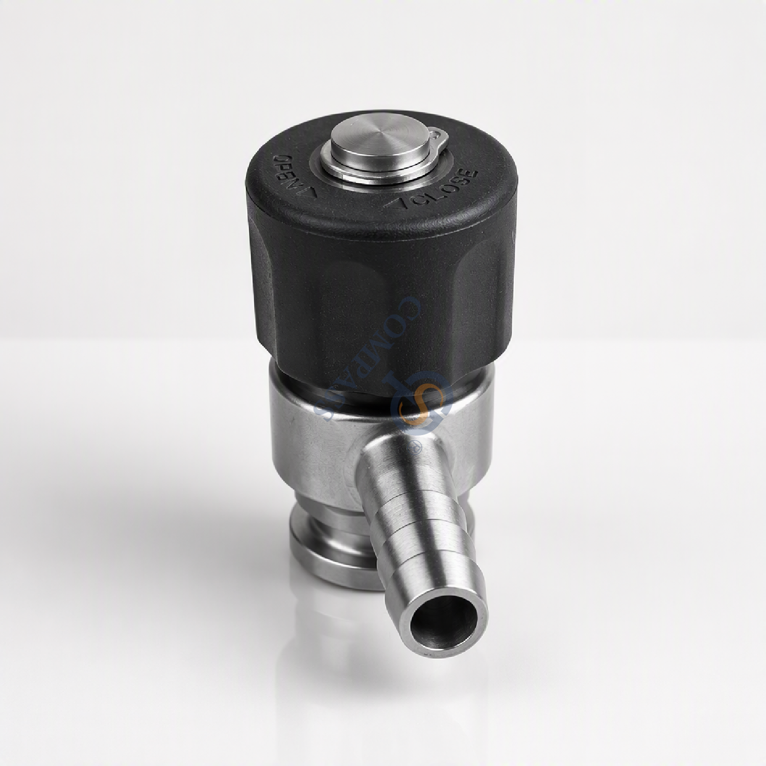 SS316L 12.7MM TC50.5MM esteriliza válvulas de muestreo para la industria de la belleza