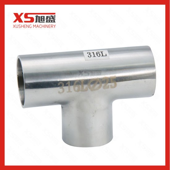 Reductor concéntrico SMS sanitario SS304 de acero inoxidable