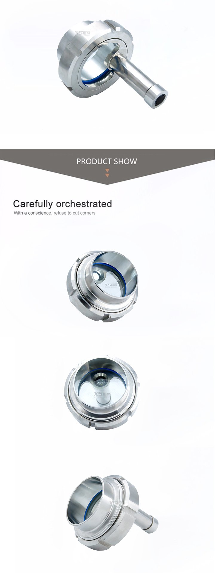 Soldadura de acero inoxidable LED tipo de visi&oacute;n de visi&oacute;n con luz