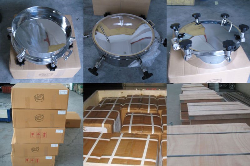 Acero inoxidable AISI304 Presi&oacute;n ovalada de grado alimenticio