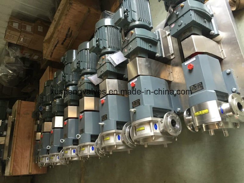 Bomba de rotor de rotor de doble ala de acero inoxidable 304 bomba de l&oacute;bulo rotativo