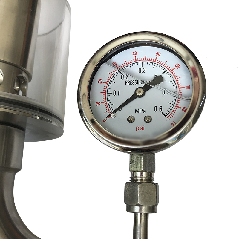 V&aacute;lvula de alivio de aire de acero inoxidable sanitario