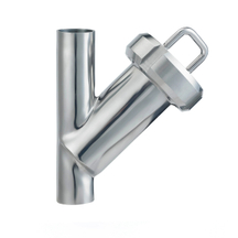 Colador de filtro de soldadura tipo Y de acero inoxidable sanitario