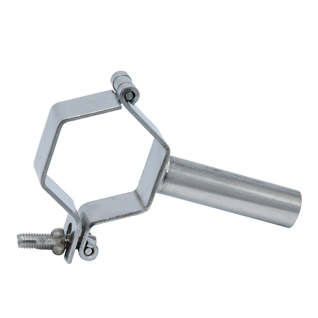 Soporte Tubo Hexagonal 63,5mm con Material Sanitario