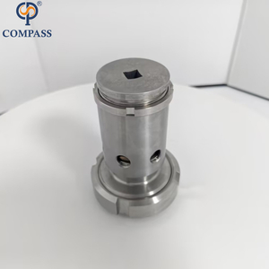 Válvula reductora de presión de acero inoxidable sanitario SS304 de 1 pulgada de alta calidad, válvulas de alivio de presión de vacío con extremo de unión ajustable SMS