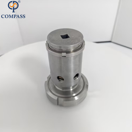 Válvula reductora de presión de acero inoxidable sanitario SS304 de 1 pulgada de alta calidad, válvulas de alivio de presión de vacío con extremo de unión ajustable SMS