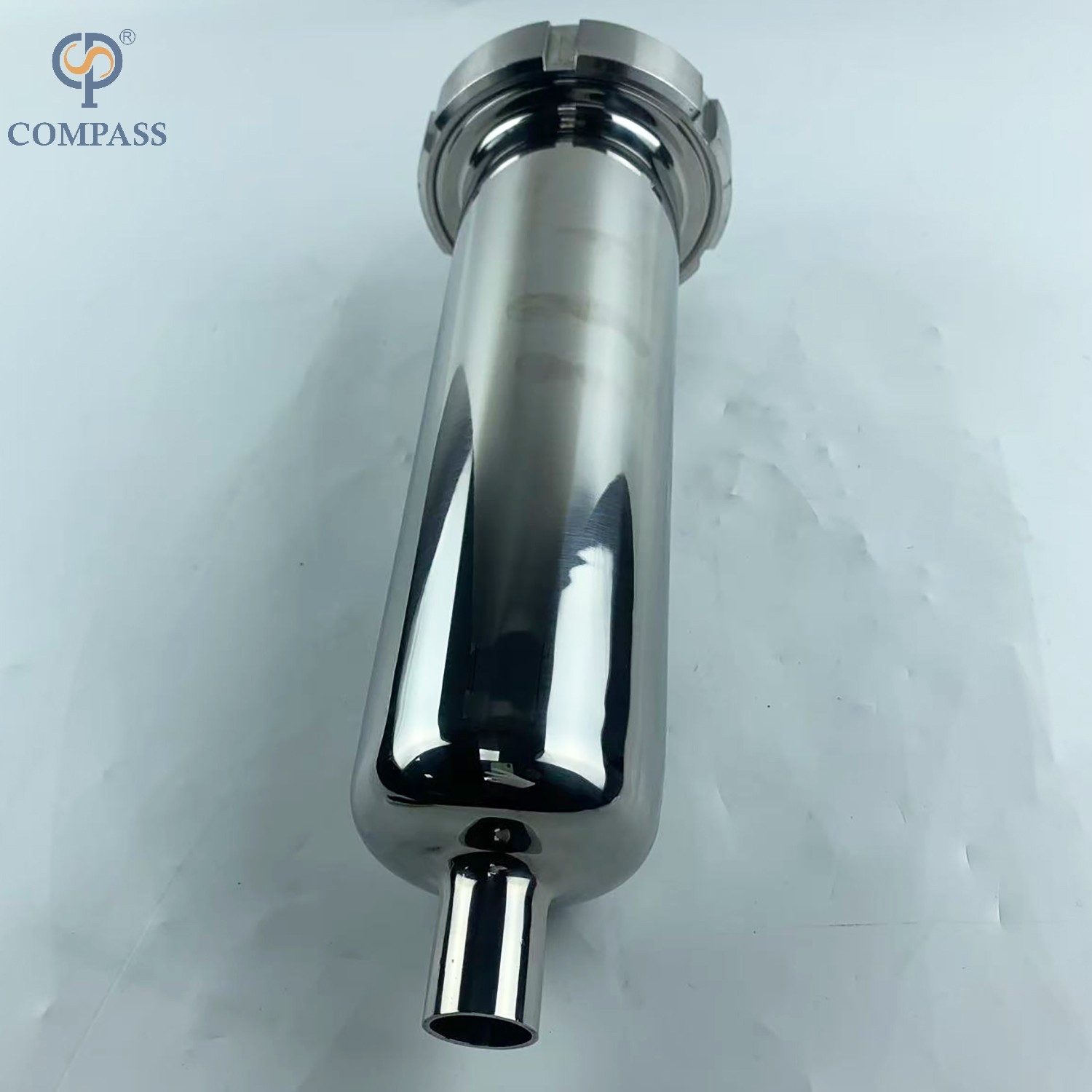 FILTRO RECTO DE SOLDADURA SANITARIA DE ACERO INOXIDABLE HIGIÉNICO SANITARIO DE GRADO ALIMENTARIO SS316L