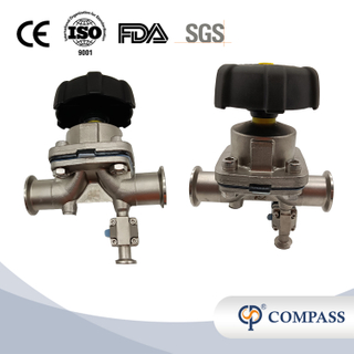 1/2 pulgada 12.7 mm de alta calidad Higiénica Higiénica Acero inoxidable SS316L SNOPLA SMS VAVA DIAFRAGM