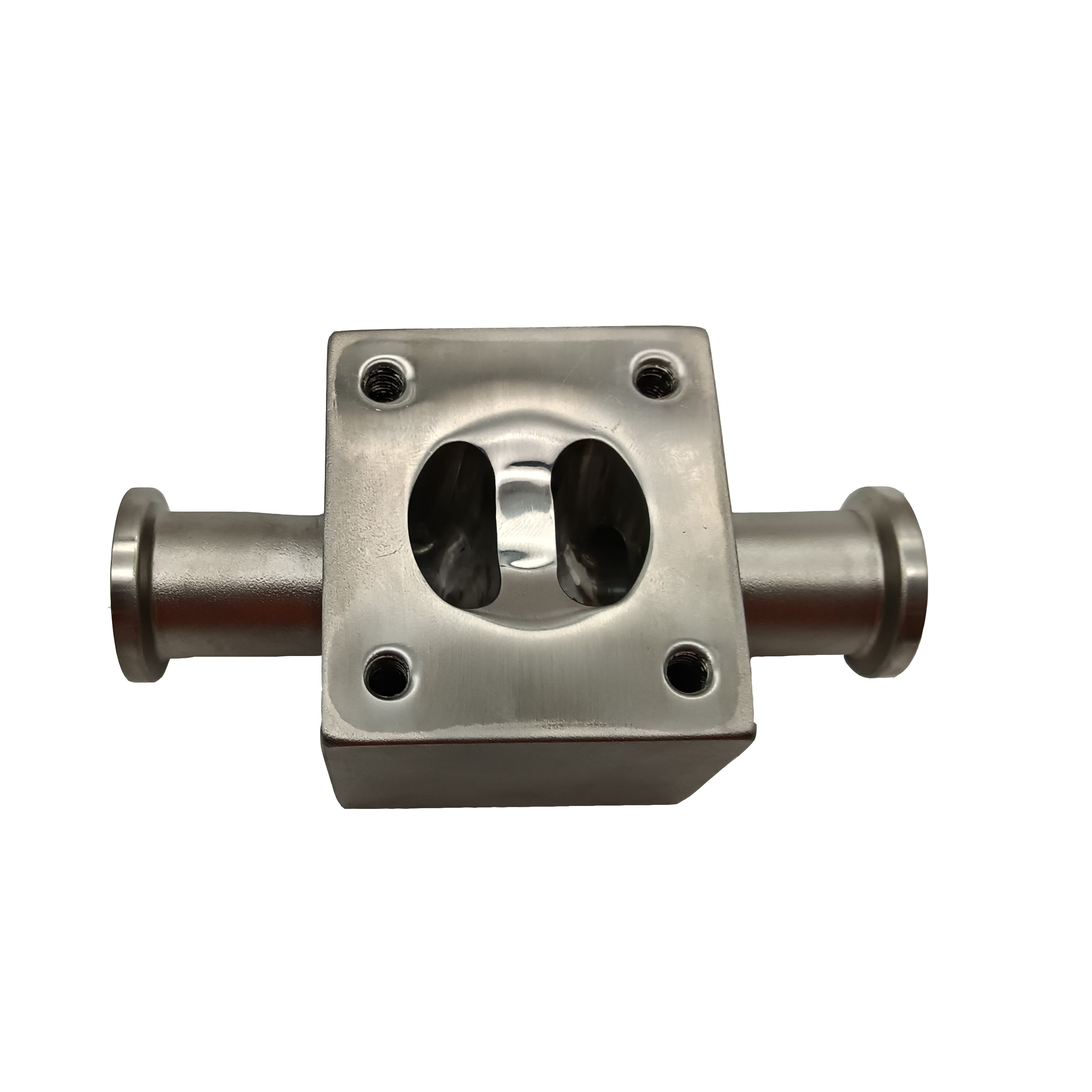 1/2 pulgada 12.7 mm de alta calidad Higiénica Higiénica Acero inoxidable SS304 SMS SMS Forja recta Válvula de diafragma