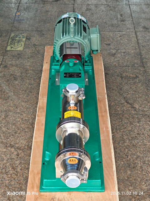 BOMBA DE UN SOLO TORNILLO DE ACERO INOXIDABLE GD35-1 SS304