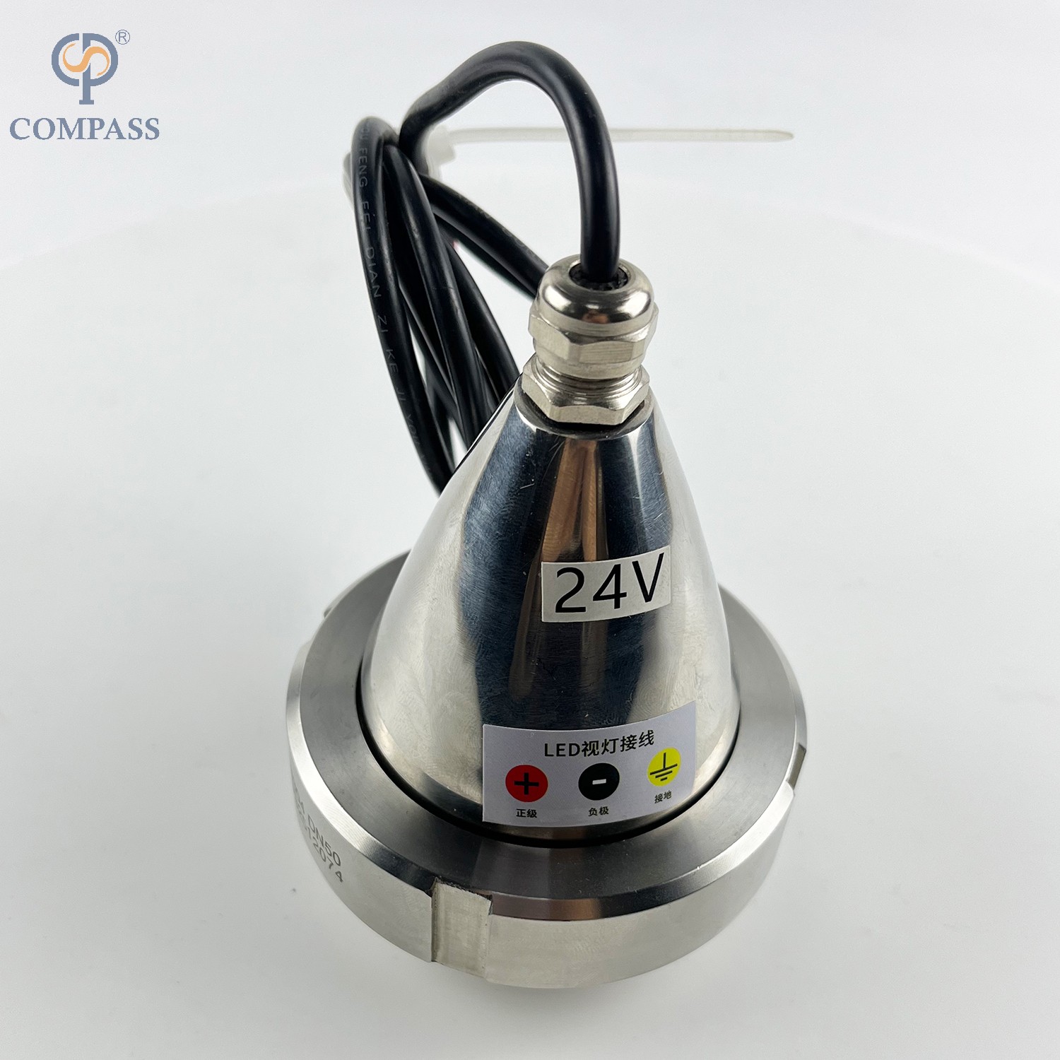 MIRILLA DE EXTREMOS PARA SOLDADURA TIPO UNIÓN DIN SS304