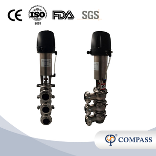 VÁLVULA DESVIADORA DE UNIÓN NEUMÁTICA TIPO SS316L 111 (NC)