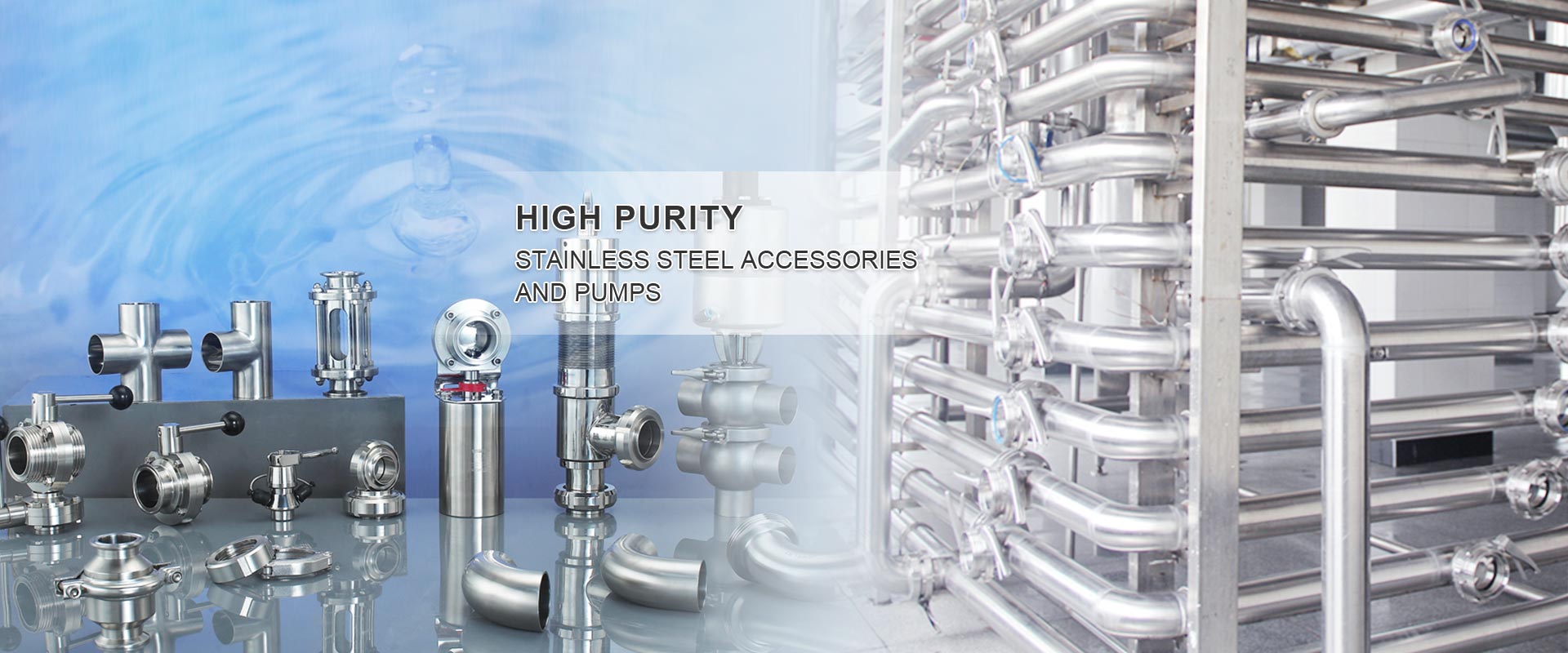 Xusheng and Compass Produce Sanitary Stainless Steel Tanks, Valve, Pump, Manway, Tube