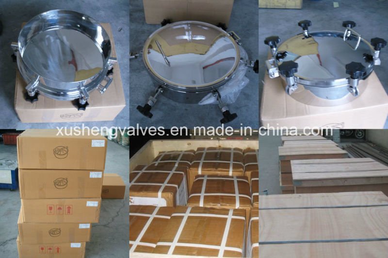 Cubierta de pozo de presi&oacute;n circular del tanque DN600 de alta calidad para la apertura exterior